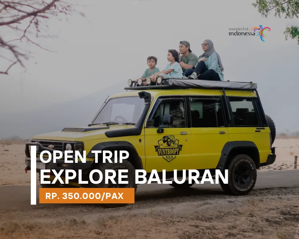 open trip baluran