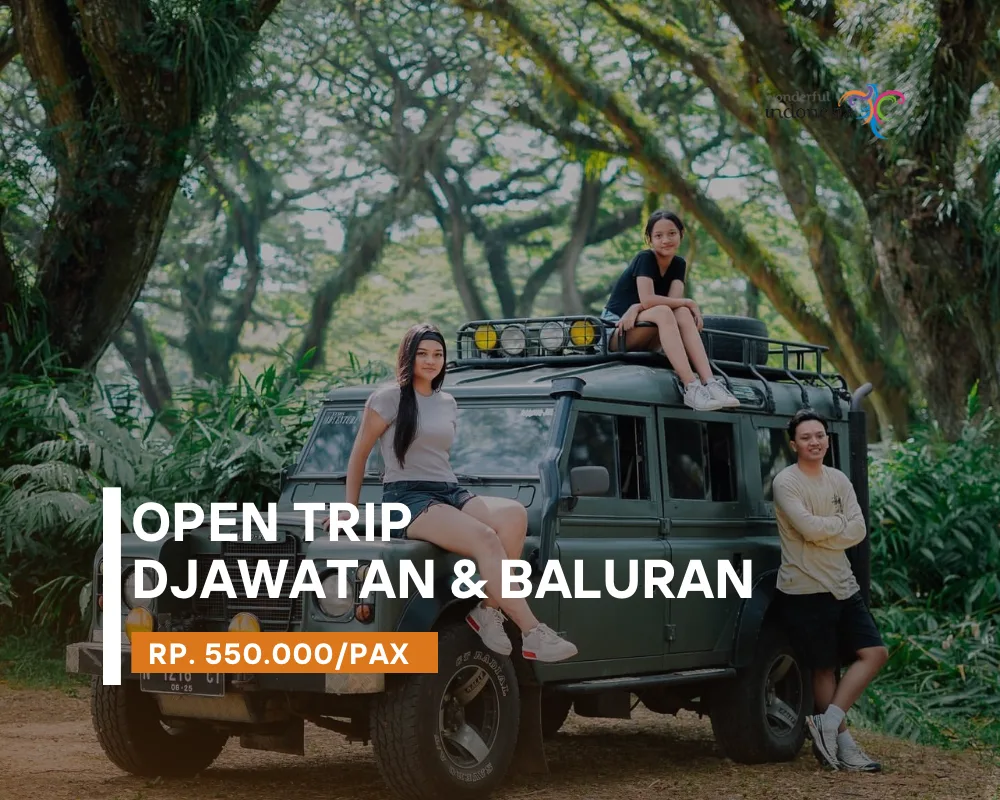 open trip djawatan baluran