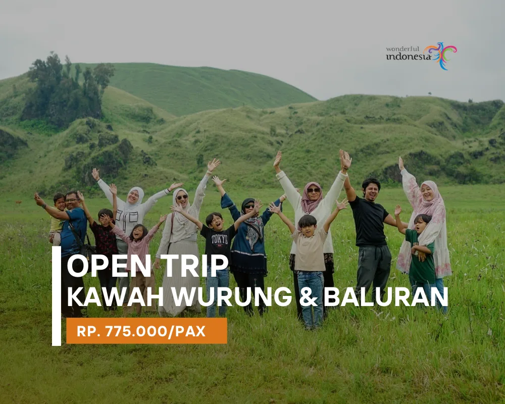 open trip kawah wurung baluran